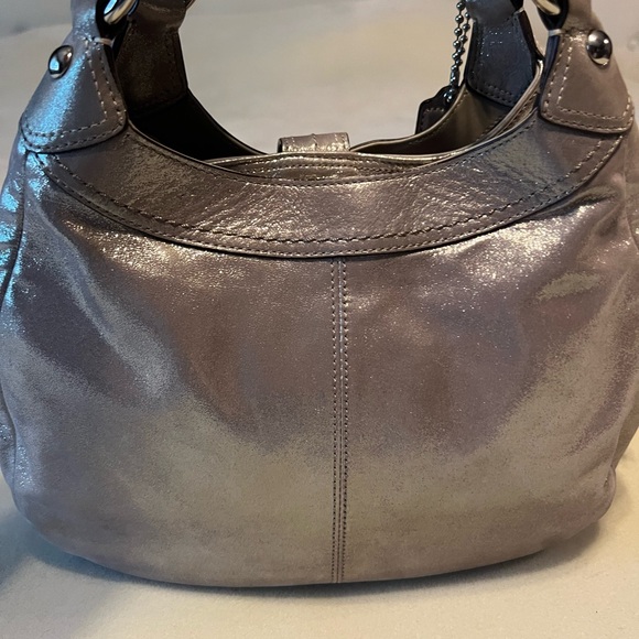 Coach Soho Lynn Metallic Shoulder Bag - Picture 6 of 16